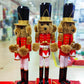 CASCANOECES NAVIDEÑO OSITO SOLDADO 40CM