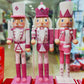 CASCANUECES PINK NAVIDEÑO 38 CM