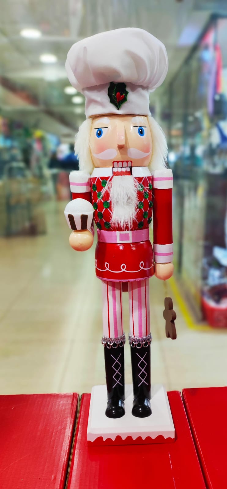CASCANUECES COCINERO NAVIDEÑO 38CM