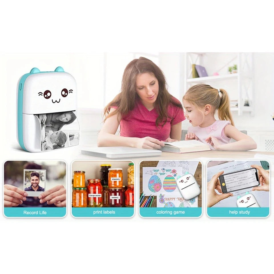 Mini impresora portátil