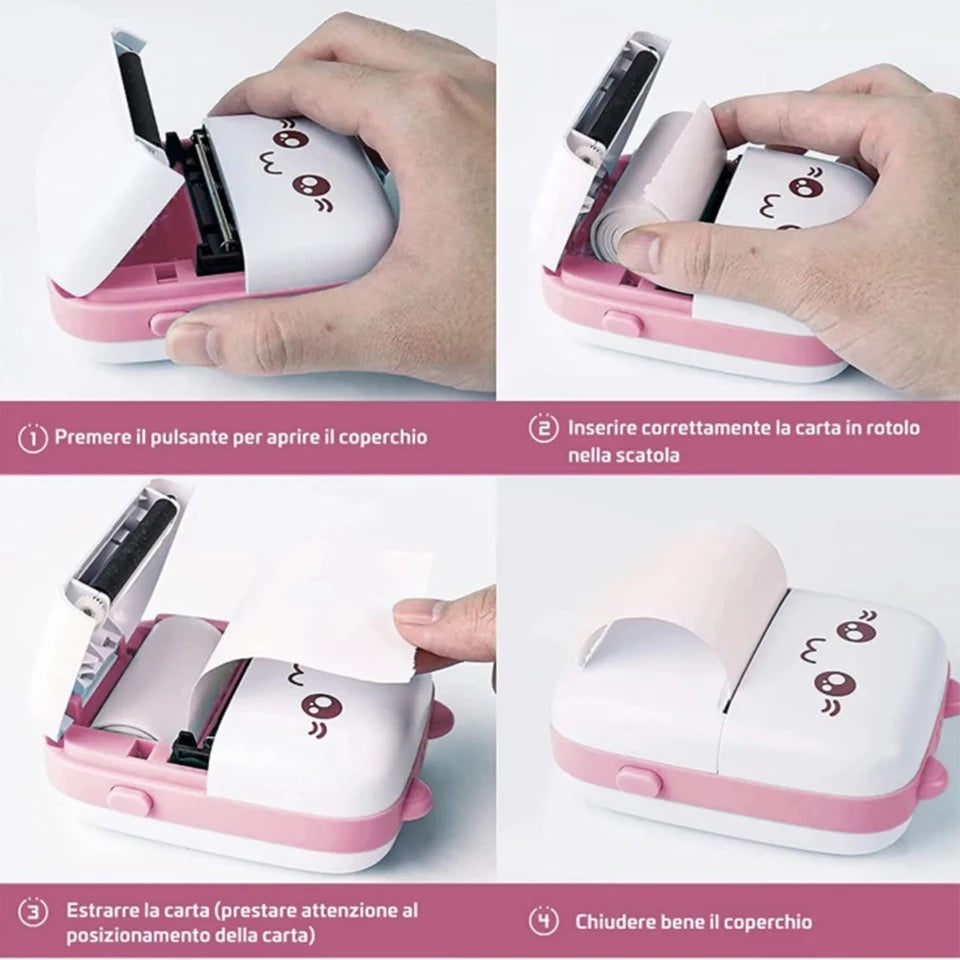 Mini impresora portátil