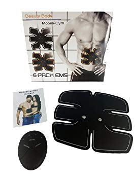 Beauty Body Mobile Gym 6 Pack EMS para Hombres y Mujeres estimulación eléctrica Muscular