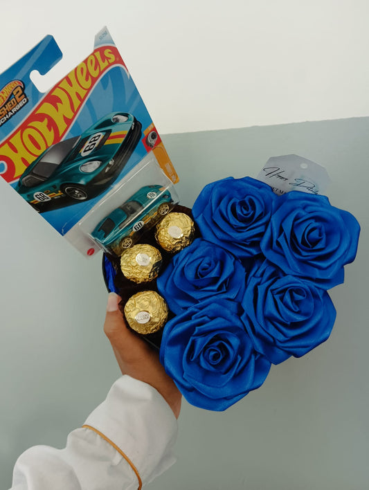 Box de corazón Hot Wheels