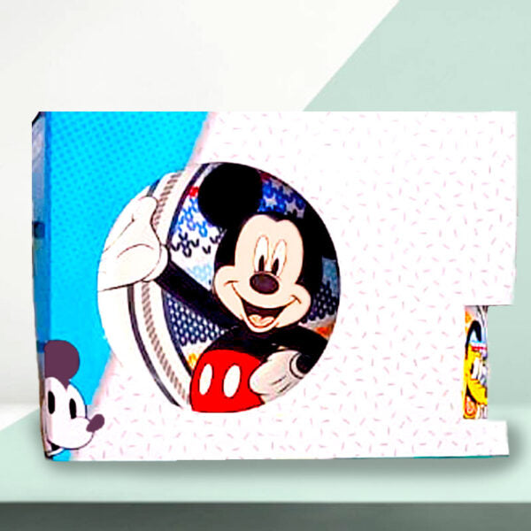 Set de Loza Mickey con Vaso de 11 Onzas