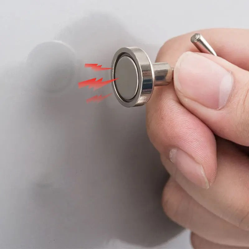 Gancho Magnetico de aluminio 12 mm