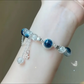 Pulsera estrella brillante azul