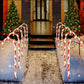 Set de 5 bastones navideños solar