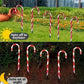 Set de 5 bastones navideños solar