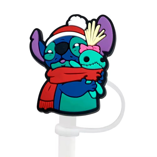 Protector de cañita stich Navidad