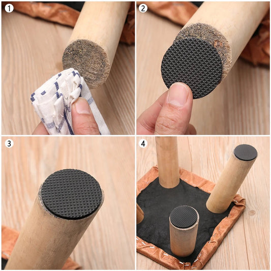 Almohadilla de fieltro para sillas ( 18 pc)