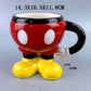 Taza Mickey de cerámica