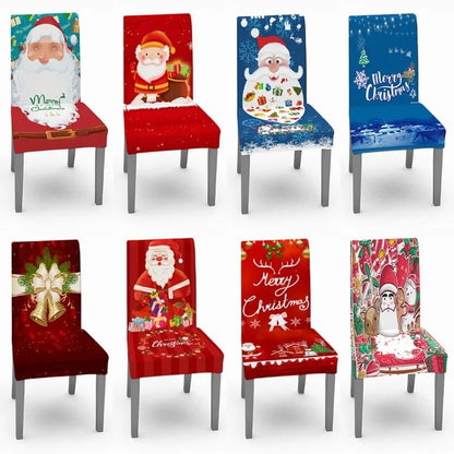 Funda de sillas Navideñas