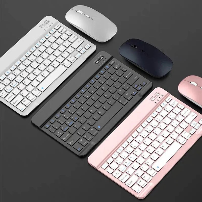 TECLADO CON MOUSE INALAMBRICO RECARGABLE