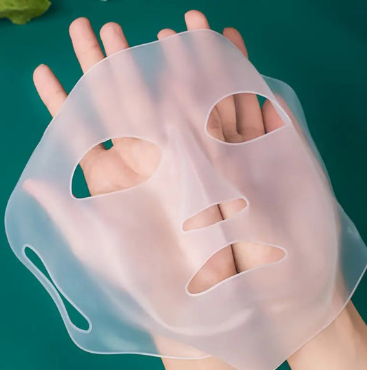 Máscara facial de silicona