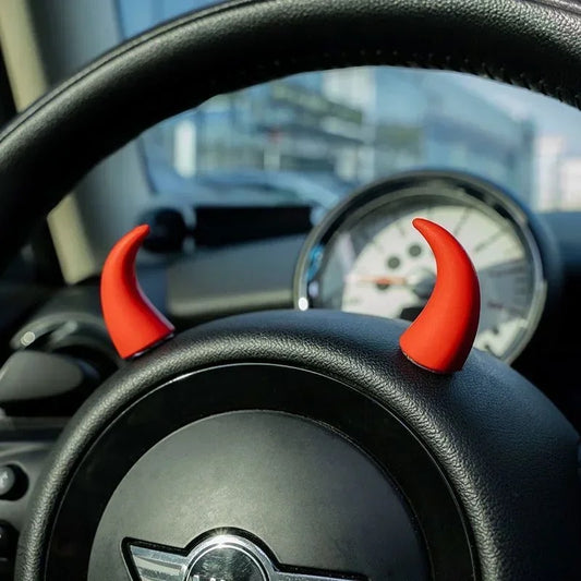 Decoración  de auto Diablita