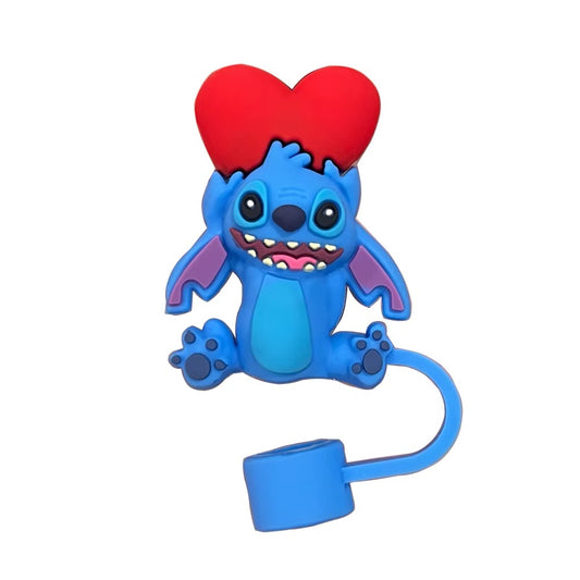 Protector de cañita stich corazón