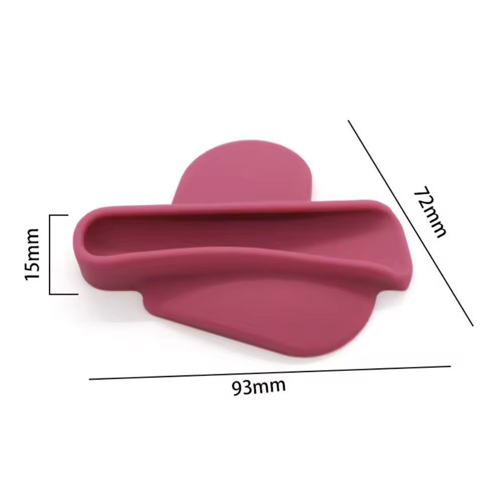 Soporte de celular forma de corazón Rosado /para labial