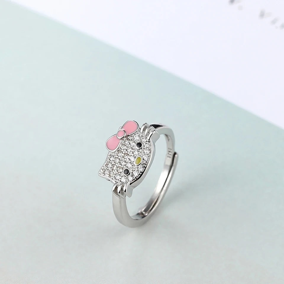 Anillo de hello Kitty