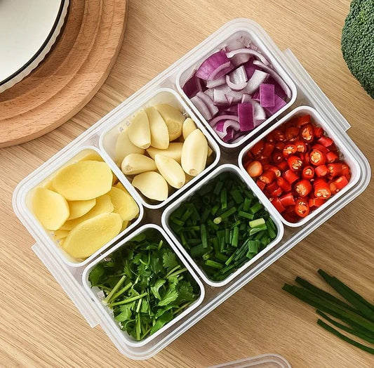 Caja de almacenamiento para frutas y verduras .