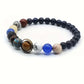 Pulsera galaxia celestial de 8 planetas