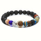 Pulsera galaxia celestial de 8 planetas