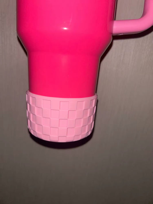 Protector base a cudros Rosa