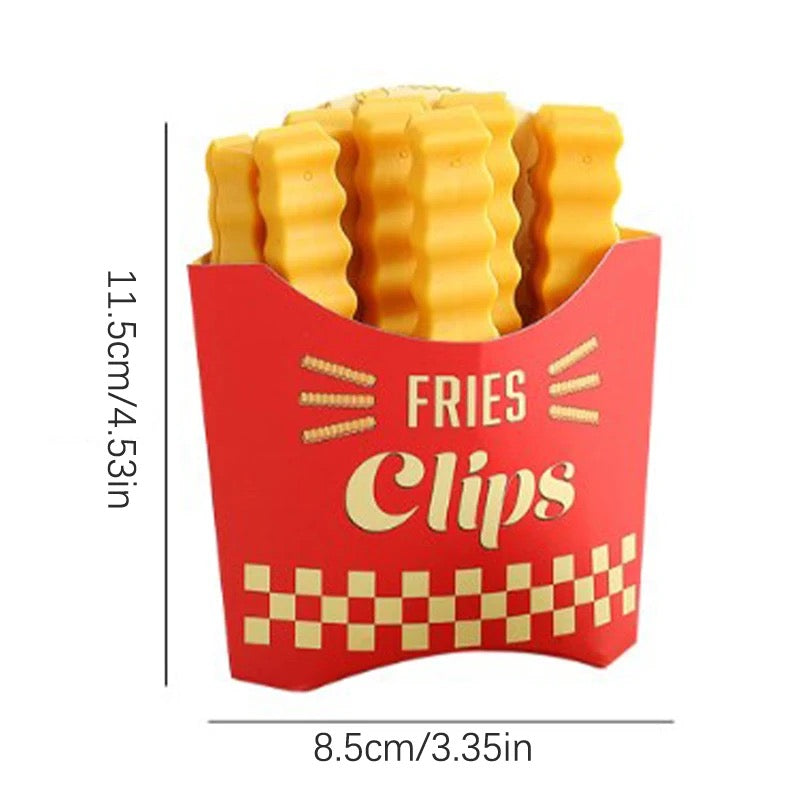 Clip de sellado en forma de papita 🍟
