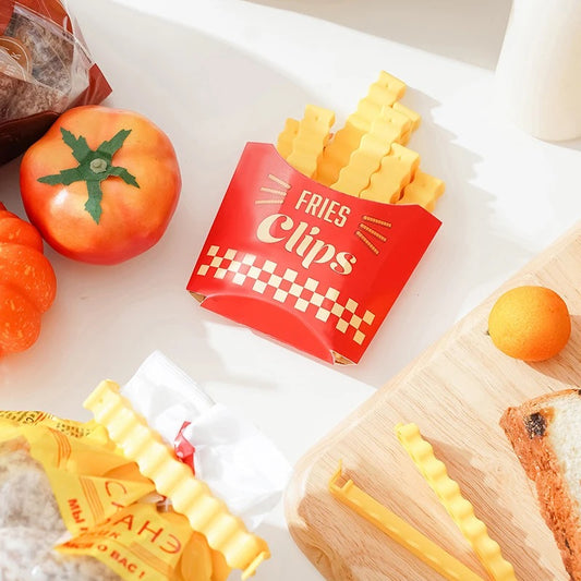 Clip de sellado en forma de papita 🍟