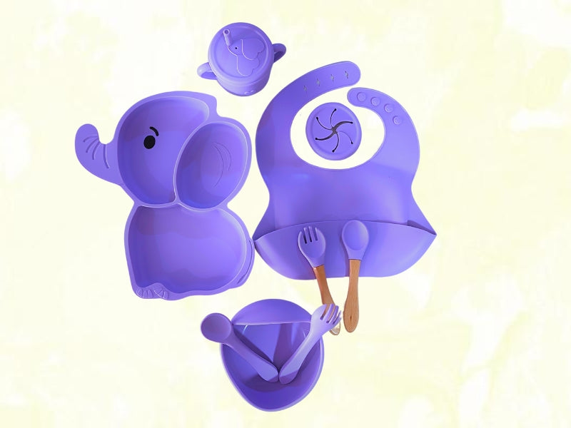 KIT DE ALIMENTACION DE SILICONA ELEFANTE 10 PIEZAS