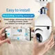 CÁMARAS WIFI 360° CON DOBLE BANDA 2.4G Y 5G