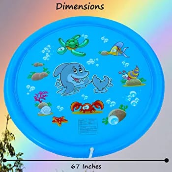 PISCINA CON SALPICADOR