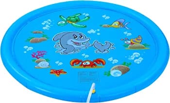 PISCINA CON SALPICADOR