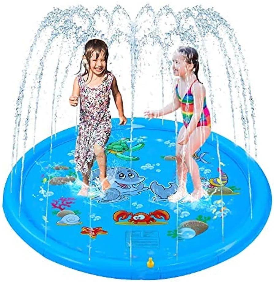 PISCINA CON SALPICADOR