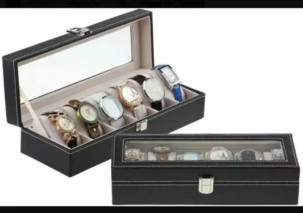 JOYERO PORTA 6 RELOJES