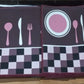 ALFOMBRA ANTIDESLIZANTE PARA COSINA SET DE 2 PIEZAS
