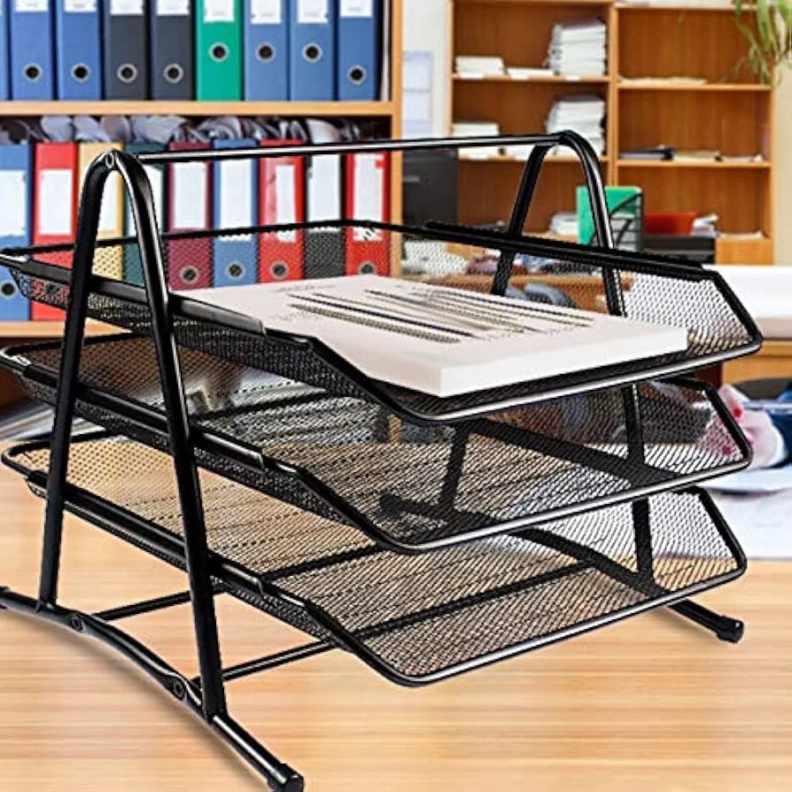 ORGANIZADOR DE ESCRITORIO DE 3 NIVELES
