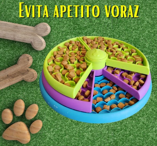 PLATO DE PERRO 3 CAPAS
