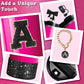 set de protectores black -7 pc