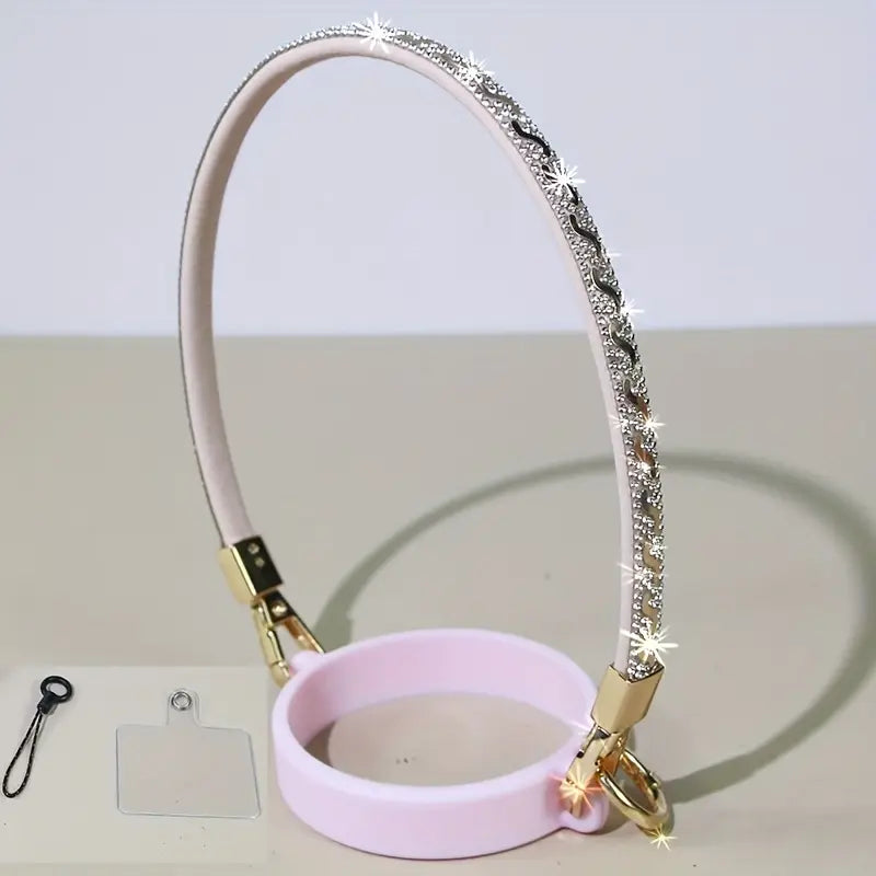 Sujetador + Agarrador Billante / Rosa  / 2 en 1 /4 pc