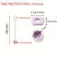 set de antiderrame 3 pc morado