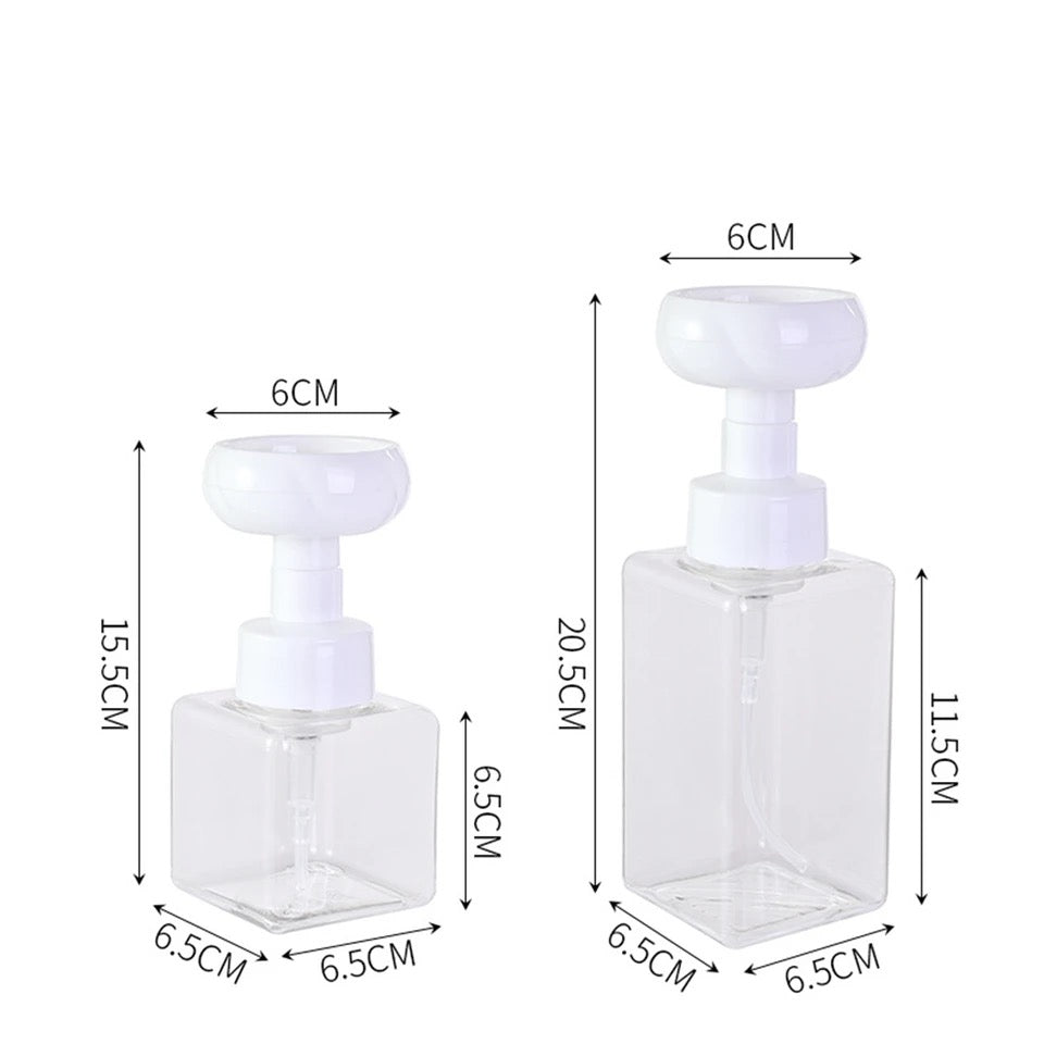 Dispensador de jabón en forma de flor 🌷 (450ml)