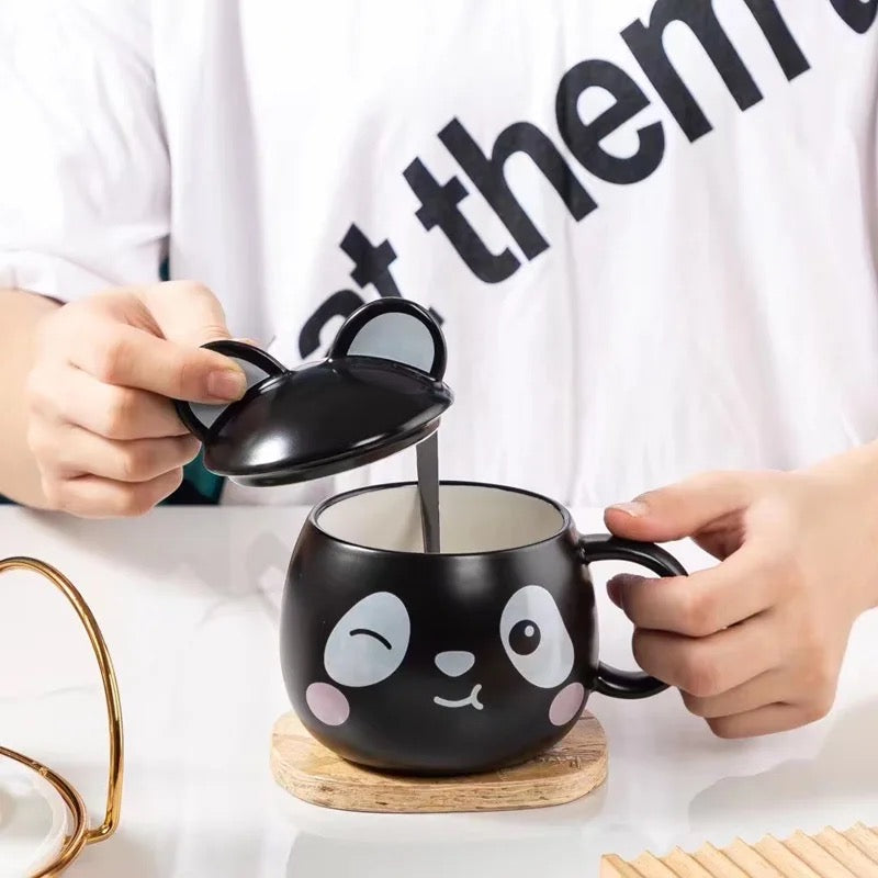 Taza pandas orejas