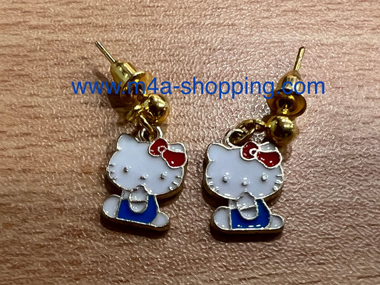 Arete colgador de Kitty