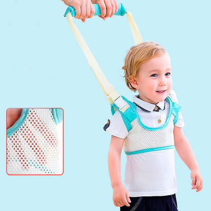 Arnés Caminador para Bebe (Celeste- Rosado)