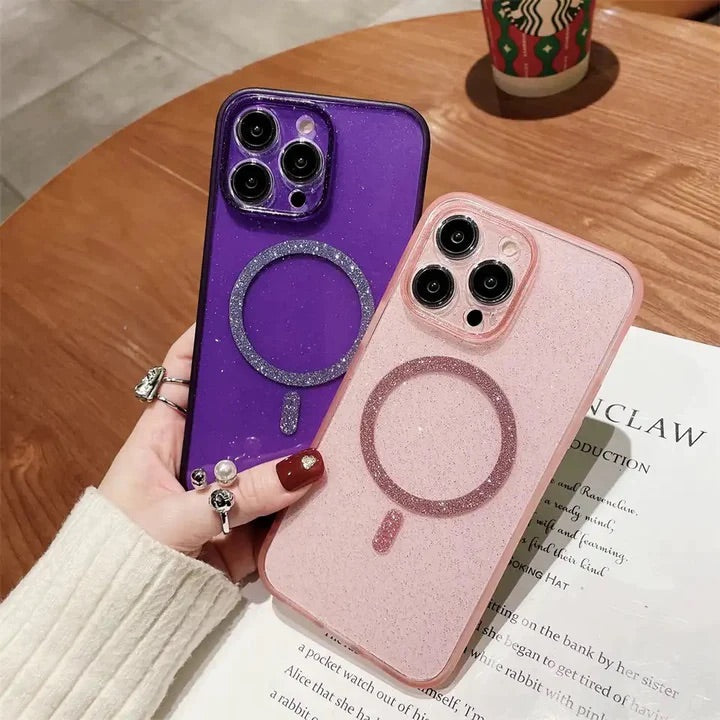 Case Brillo glitter Magsafe