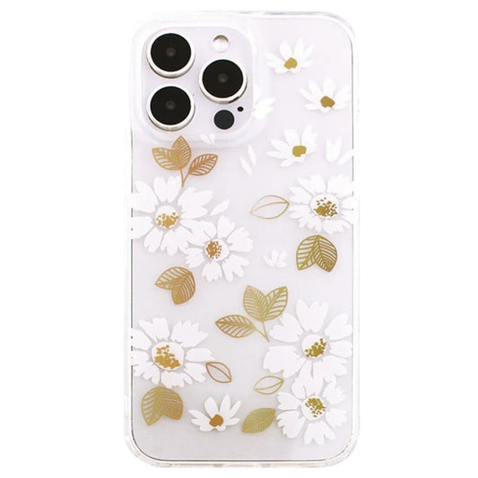CASE WHITE FLOWERS