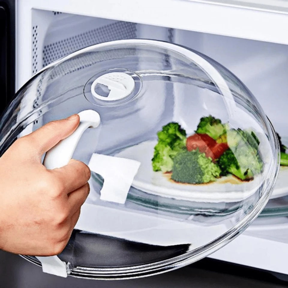 Protector de alimentos para microondas