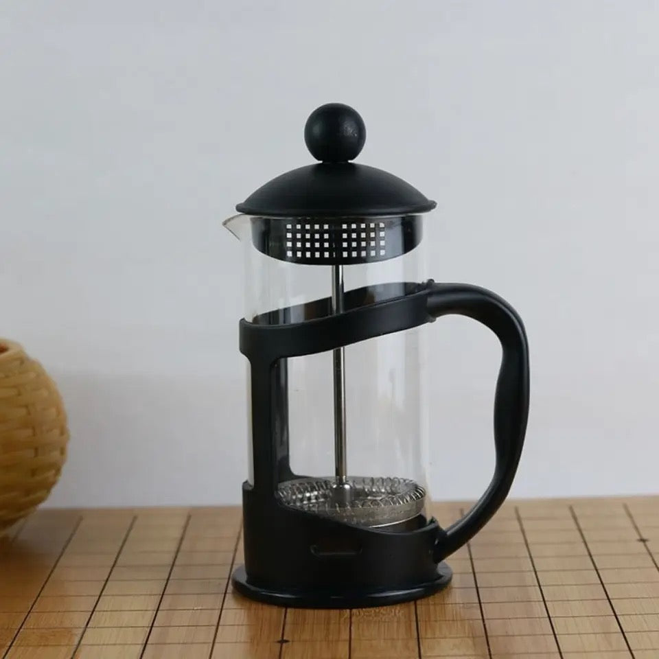 Cafetera manual con filtro