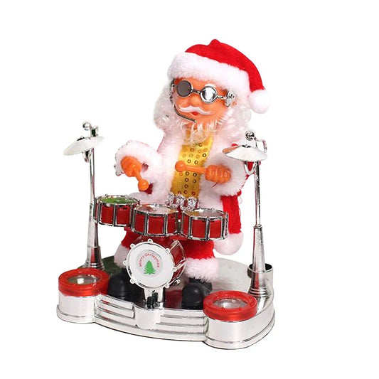 Muñeco Papá Noel 🎅 Baterista