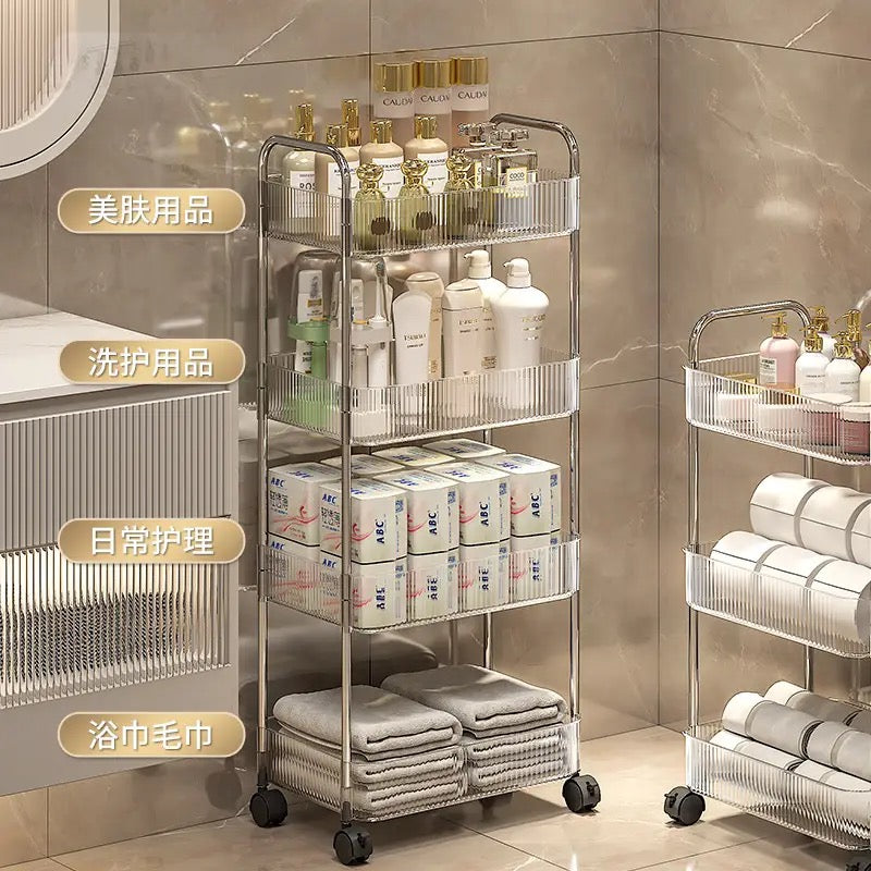 Estante o organizador de verduras acrilico (4 niveles)